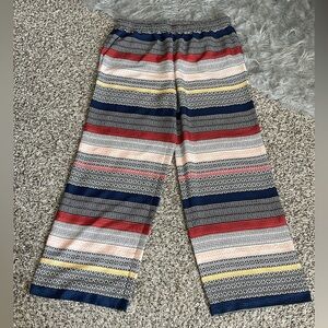 Vince Camuto Multicolored Women’s Striped Wide Leg Pants